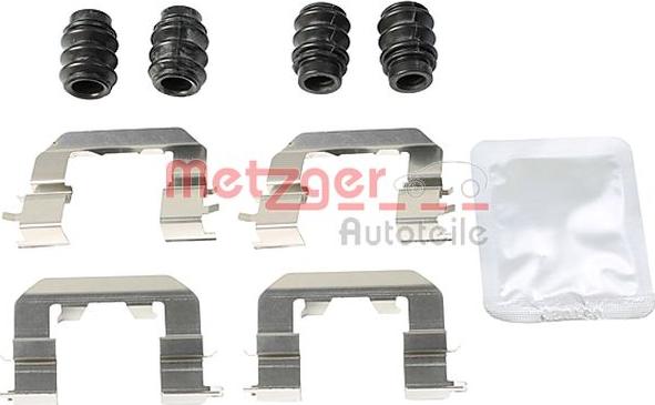 Metzger 109-0019 - Kit d'accessoires, plaquette de frein à disque cwaw.fr