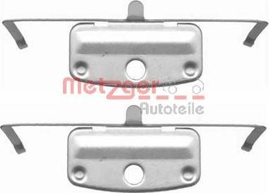 Metzger 109-1644 - Kit d'accessoires, plaquette de frein à disque cwaw.fr