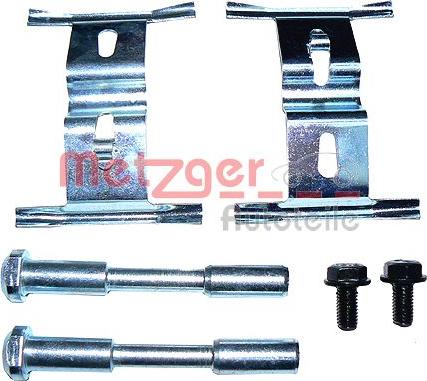 Metzger 109-1658 - Kit d'accessoires, plaquette de frein à disque cwaw.fr