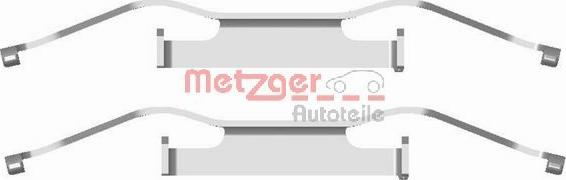 Metzger 109-1680 - Kit d'accessoires, plaquette de frein à disque cwaw.fr