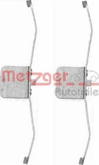 Metzger 109-1639 - Kit d'accessoires, plaquette de frein à disque cwaw.fr