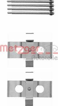 Metzger 109-1635 - Kit d'accessoires, plaquette de frein à disque cwaw.fr