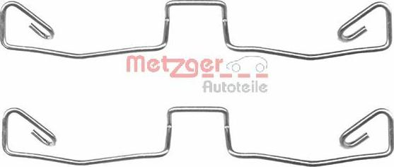 Metzger 109-1633 - Kit d'accessoires, plaquette de frein à disque cwaw.fr