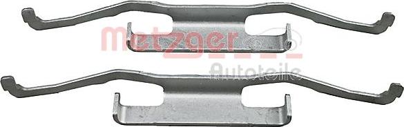 Metzger 109-1011 - Kit d'accessoires, plaquette de frein à disque cwaw.fr