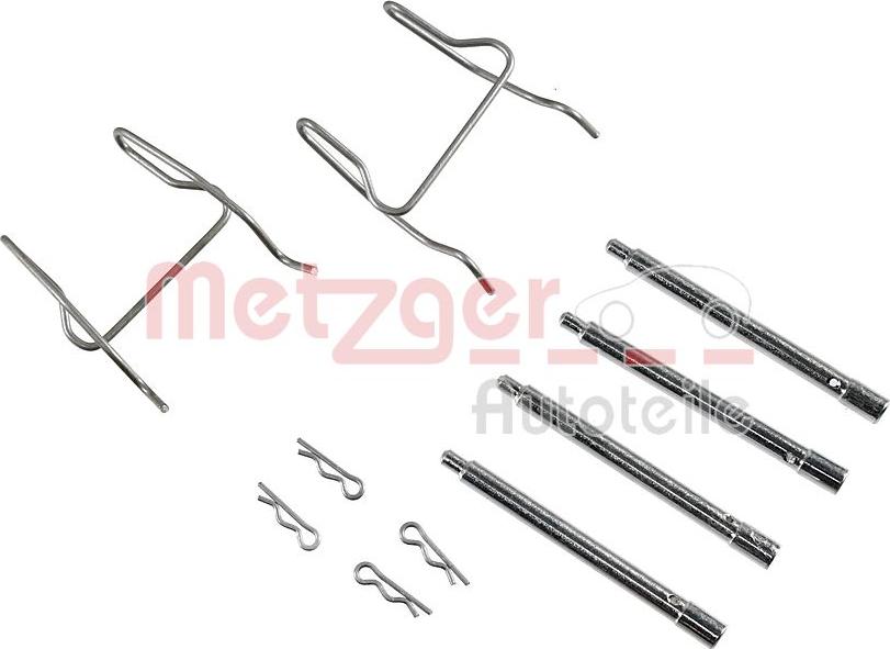 Metzger 109-1149 - Kit d'accessoires, plaquette de frein à disque cwaw.fr