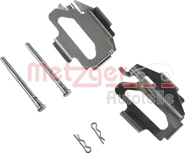 Metzger 109-1141 - Kit d'accessoires, plaquette de frein à disque cwaw.fr