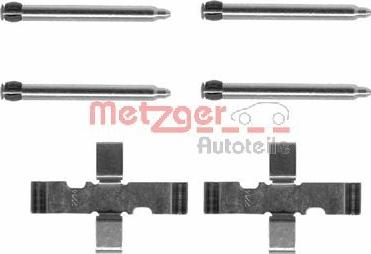 Metzger 109-1101 - Kit d'accessoires, plaquette de frein à disque cwaw.fr