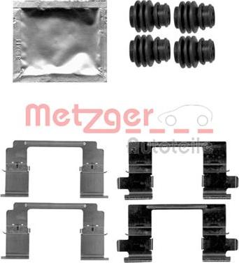 Metzger 109-1840 - Kit d'accessoires, plaquette de frein à disque cwaw.fr