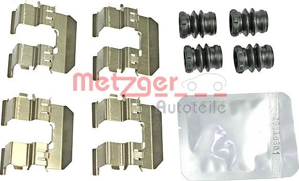 Metzger 109-1847 - Kit d'accessoires, plaquette de frein à disque cwaw.fr