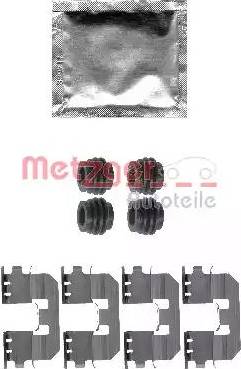 Metzger 109-1810 - Kit d'accessoires, plaquette de frein à disque cwaw.fr