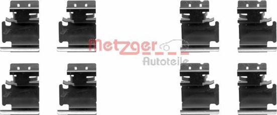 Metzger 109-1298 - Kit d'accessoires, plaquette de frein à disque cwaw.fr