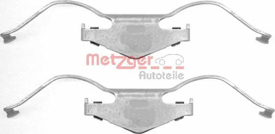 Metzger 109-1297 - Kit d'accessoires, plaquette de frein à disque cwaw.fr