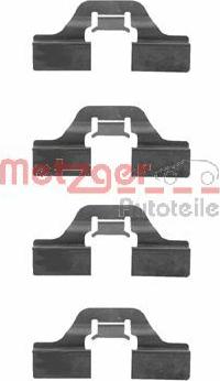 Metzger 109-1211 - Kit d'accessoires, plaquette de frein à disque cwaw.fr