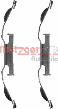 Metzger 109-1221 - Kit d'accessoires, plaquette de frein à disque cwaw.fr