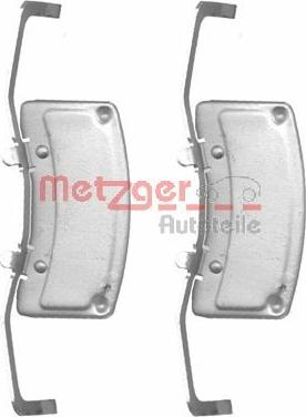 Metzger 109-1706 - Kit d'accessoires, plaquette de frein à disque cwaw.fr