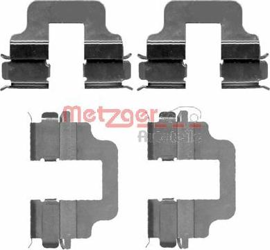 Metzger 109-1712 - Kit d'accessoires, plaquette de frein à disque cwaw.fr