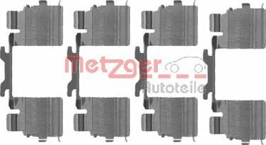 Metzger 109-1725 - Kit d'accessoires, plaquette de frein à disque cwaw.fr