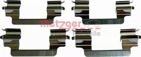 Metzger 109-1779 - Kit d'accessoires, plaquette de frein à disque cwaw.fr