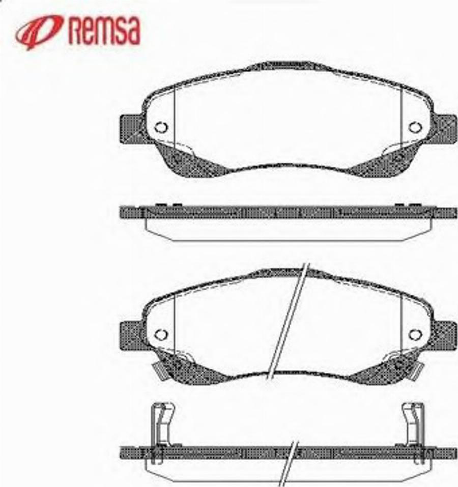 Metzger 104602 - Kit de plaquettes de frein, frein à disque cwaw.fr