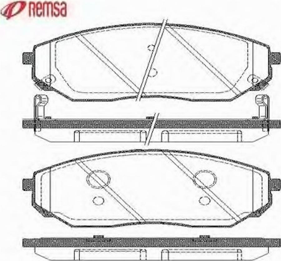 Metzger 104102 - Kit de plaquettes de frein, frein à disque cwaw.fr