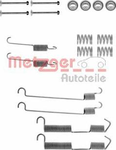 Metzger 105-0646 - Kit d'accessoires, mâchoire de frein cwaw.fr