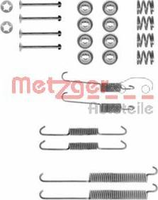 Metzger 105-0678 - Kit d'accessoires, mâchoire de frein cwaw.fr