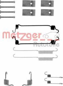 Metzger 105-0677 - Kit d'accessoires, mâchoire de frein cwaw.fr