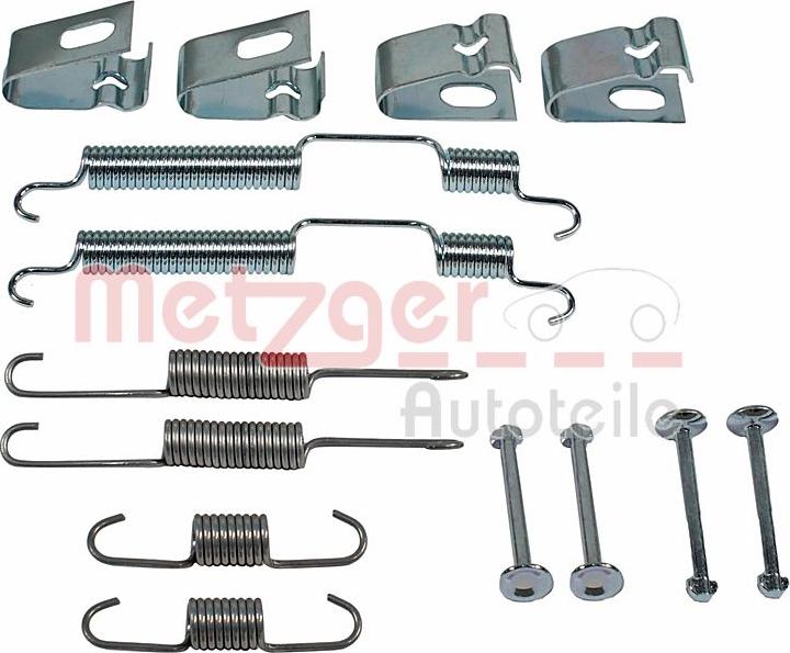 Metzger 105-0054 - Kit d'accessoires, mâchoire de frein cwaw.fr