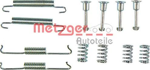 Metzger 105-0841 - Kit d'accessoires, mâchoires de frein de stationnement cwaw.fr