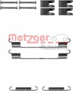 Metzger 105-0814 - Kit d'accessoires, mâchoire de frein cwaw.fr