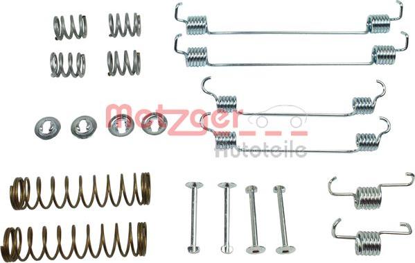 Metzger 105-0835 - Kit d'accessoires, mâchoire de frein cwaw.fr