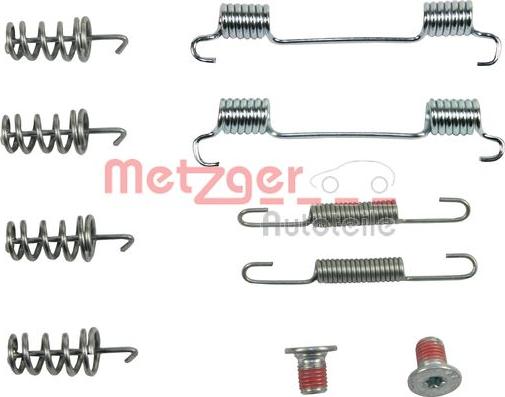 Metzger 105-0874 - Kit d'accessoires, mâchoires de frein de stationnement cwaw.fr