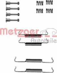 Metzger 105-0793 - Kit d'accessoires, mâchoires de frein de stationnement cwaw.fr