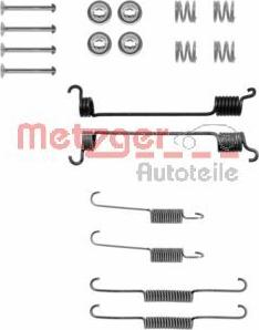 Metzger 105-0741 - Kit d'accessoires, mâchoire de frein cwaw.fr