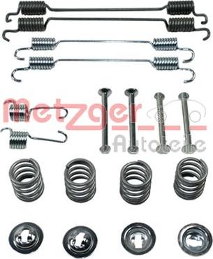 Metzger 105-0750 - Kit d'accessoires, mâchoire de frein cwaw.fr