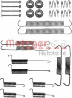 Metzger 105-0712 - Kit d'accessoires, mâchoire de frein cwaw.fr