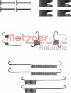 Metzger 105-0732 - Kit d'accessoires, mâchoire de frein cwaw.fr