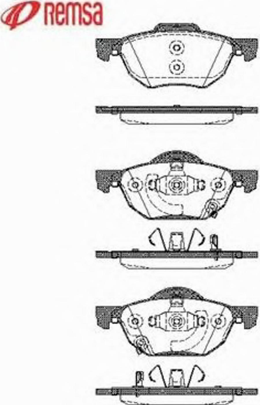 Metzger 1068.02 - Kit de plaquettes de frein, frein à disque cwaw.fr