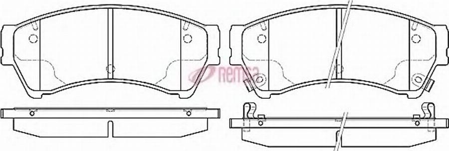 Metzger 119602 - Kit de plaquettes de frein, frein à disque cwaw.fr