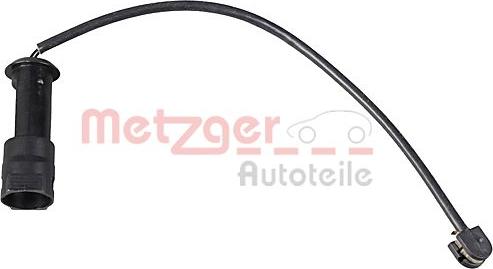 Metzger 1190080 - Contact d'avertissement, usure des plaquettes de frein cwaw.fr