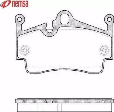 FTE 9005414 - Kit de plaquettes de frein, frein à disque cwaw.fr