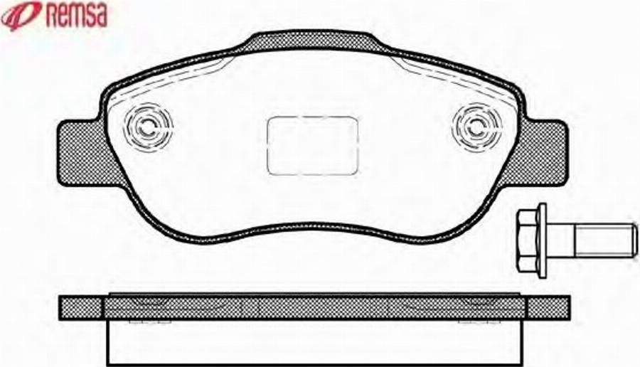 Metzger 1100.00 - Kit de plaquettes de frein, frein à disque cwaw.fr