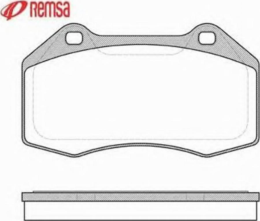 Metzger 111300 - Kit de plaquettes de frein, frein à disque cwaw.fr