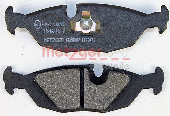 Metzger 1170473 - Kit de plaquettes de frein, frein à disque cwaw.fr