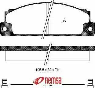 Metzger 1170695 - Kit de plaquettes de frein, frein à disque cwaw.fr