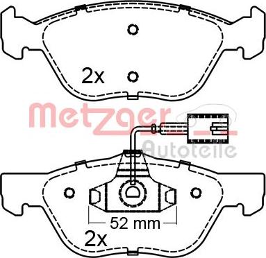 Valeo 604044 - Kit de plaquettes de frein, frein à disque cwaw.fr