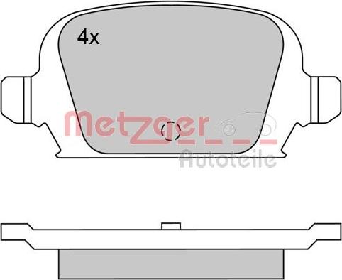 Valeo 670457 - Kit de plaquettes de frein, frein à disque cwaw.fr