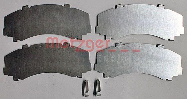 Metzger 1170375 - Kit de plaquettes de frein, frein à disque cwaw.fr