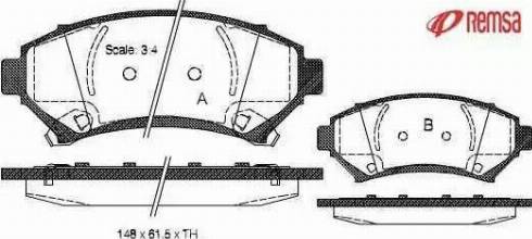 Metzger 1170740 - Kit de plaquettes de frein, frein à disque cwaw.fr