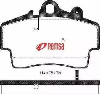 Metzger 1170741 - Kit de plaquettes de frein, frein à disque cwaw.fr